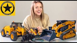 BRUDER CATERPILLAR mini LOADERS ✅ Bruder Construction Toys for Kids