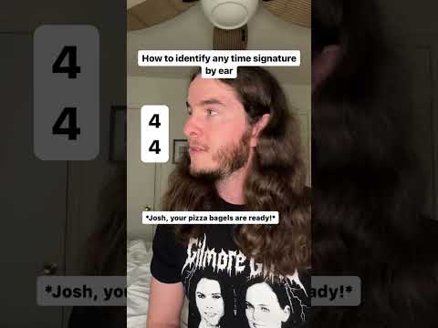 How to Identify Any Time Signature By Ear #music #musician #musictheory #timesignature #musicmemes