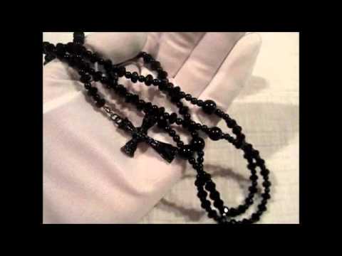 Product Demo - Black Rosary Pendant