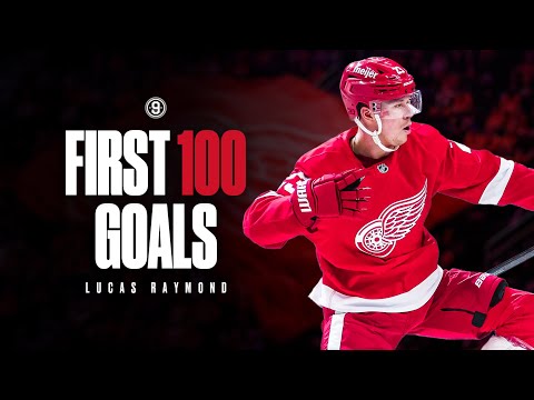 Every Lucas Raymond NHL Regular Season Goal (2021-25)