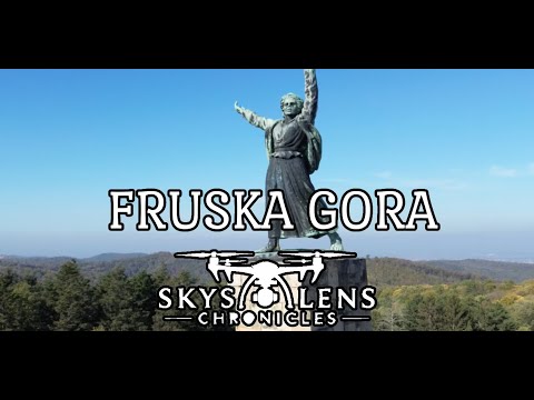 Majestic Views of the Sloboda Monument on Fruška Gora | Drone Footage Serbia 2024