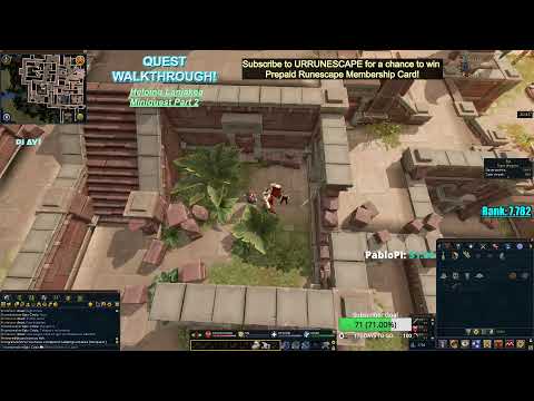 Helping Laniakea Mini Quest Walkthrough Runescape 3 MMORPG! PART 2