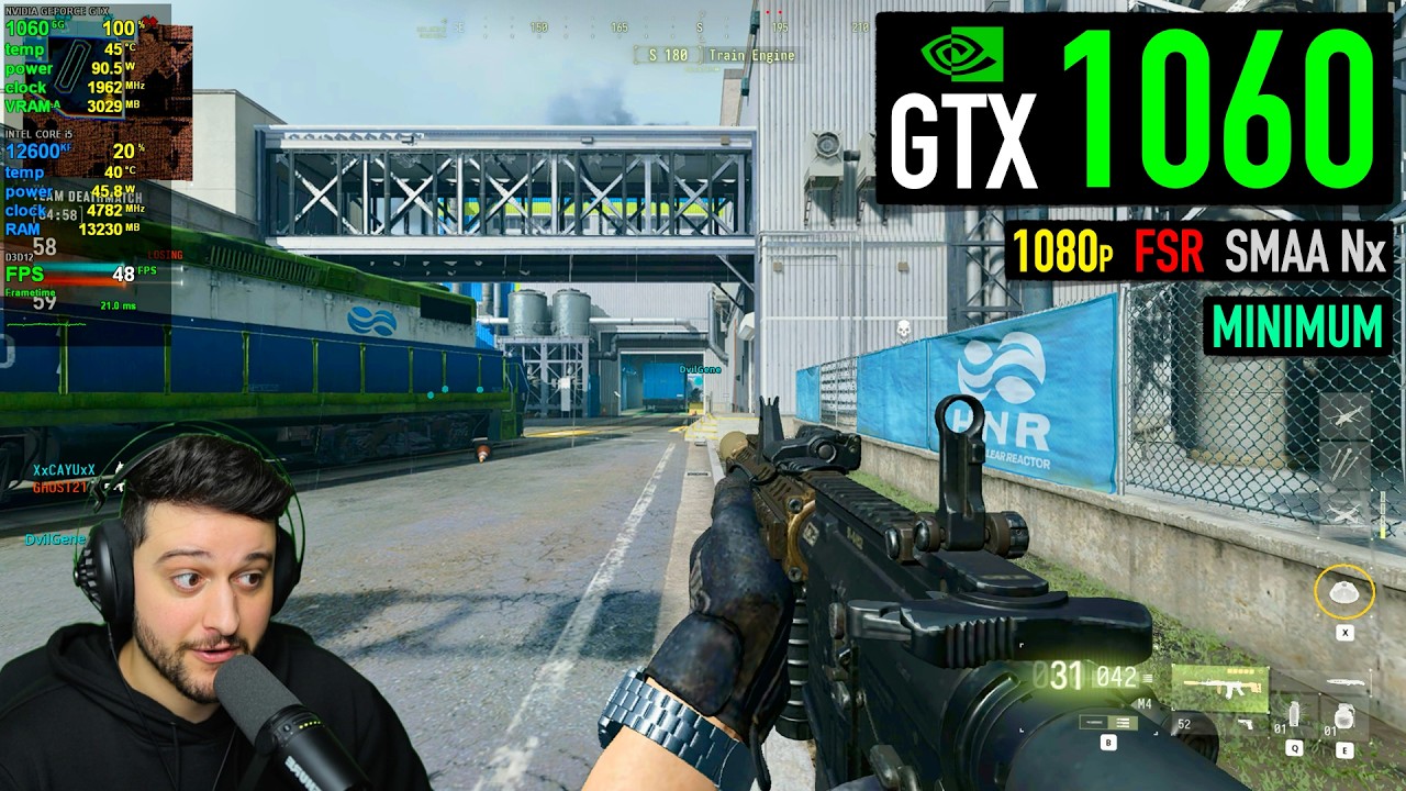 GTX 1060 - Call Of Duty: Modern Warfare 4 - Playable on a 10 Year Old GPU?