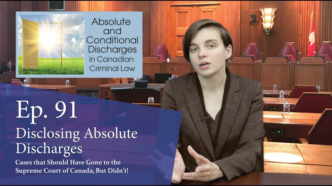 Disclosing Absolute Discharges: Cases That Should Have Gone to the ...
