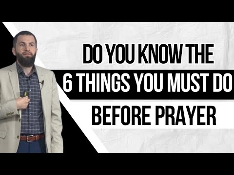 6 Must-Do's Before Prayer | Qiblah, Awrah, Intention and more | Fiqh of Salah | Session 5