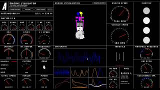Crossplane I4 in Engine Simulator
