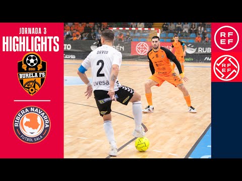 Resumen #PrimeraDivisiónFS | Pescados Rubén Burela 3-1 ATP Ilum. Tudelano Ribera Navarra | Jornada 3