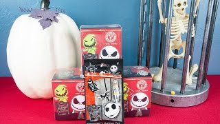 Nightmare Before Christmas Mystery Minis Vinyl Figures + Dogchain Halloween Surprises