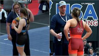 Kg Final Alli Ragan Sunkist Kids Wrestling Club Vs Abby Nette Lions Wrestling Club.mp4