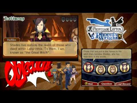 Prof. Layton vs. Phoenix Wright: Ace Attorney pt158 - WHO is the Great Witch???