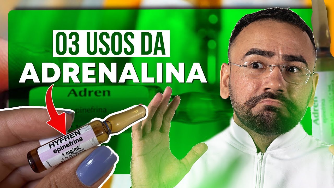 03 USOS DA ADRENALINA NA EMERGÊNCIA - URGÊNCIA E EMERGÊNCIA