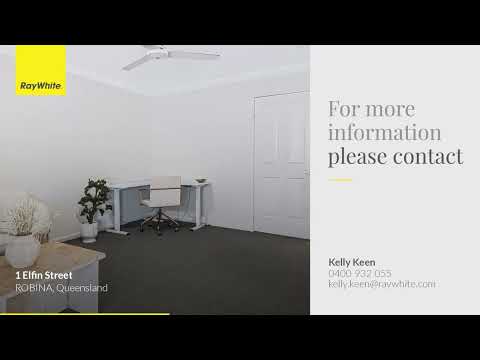 1 Elfin Street, Robina, QLD 4226, 4房, 2浴, House