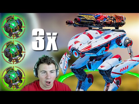 What Happens When You Add 3 MAX Repair Amplifiers... To The MENDER - Healing MADNESS | War Robots