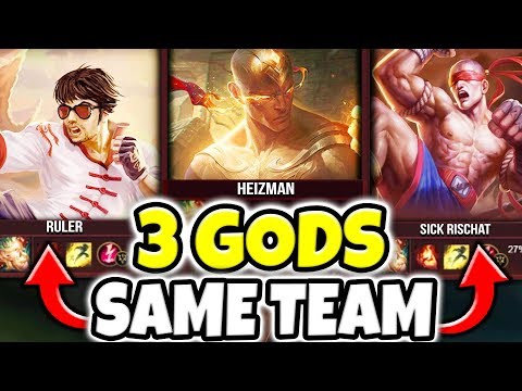 OMG! 3 LEE SIN GODS ON ONE TEAM! (ONE FOR ALL) | HEIZMAN, RULE, SICK RISCHAT - League of Legends
