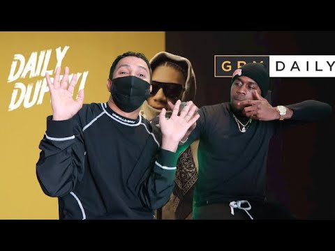Chicago rapper reacts to Digga D - Daily Duppy | GRM Daily