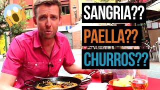 Spanish Food MYTHS BUSTED! (Paella, Sangria, Churros)