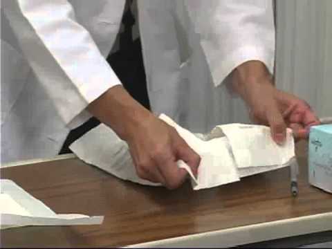 Sterile Dressing Skills Demonstration