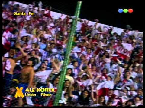 Ale Korol in Unión vs River - Videomatch 1997