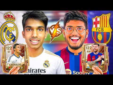Real Madrid vs Barcelona SQUAD BUILDER BATTLE — FC Mobile El Classico!