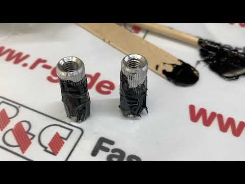 Verschraubung von CFK Profilen / Screw connection of CFRP profiles