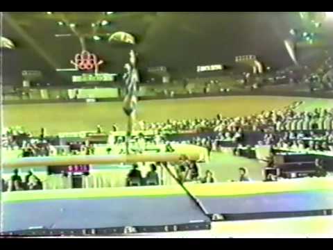 3rd T GDR Jana Furhmann BB - 1985 World Gymnastics Championships 9.625