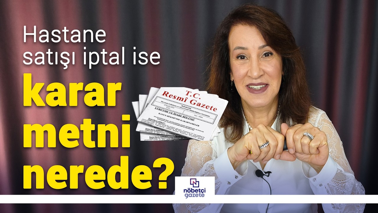 Hastaneler satılmayacak dendi ama resmiyette adım atıldı mı? Resmi Gazete’de neden yayınlanmadı?
