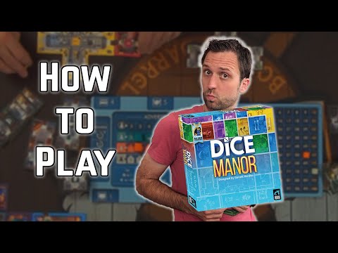 How To Play Dice Manor by Arcane Wonders - Board Games Live Teach