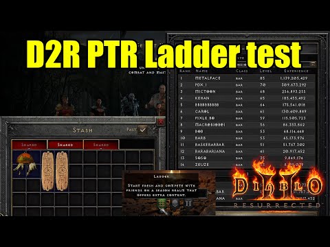 D2R PTR Ladder test