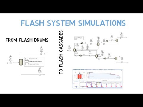 Flash Distillation in Chemical Process Engineering Trailer