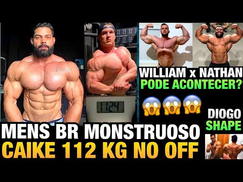 CAIKE BATE 112KG - MENS BR GIGANTE IMPRESSIONA (HEITOR) - DIOGO ATUALIZAÇÃO - WILLIAM VS NATHAN ?