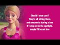 Barbie - What If I Shine Lyrics (Barbie in Rock'N Royals)