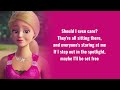 Barbie What If I Shine Lyrics Barbie In Rock N Royals