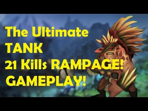 Dota 2 - BristleBack 21 Kills Rampage - The ULTIMATE TANK Gameplay!