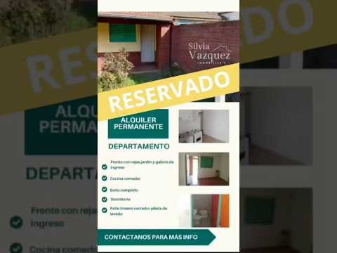 -RESERVADO-Alquiler Permanente  #sanluisargentina #merlino #villademerlo #merlosanluis #inmobiliaria