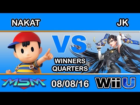 MSM 61 - CLG | Nakat (Ness) Vs. JK (Bayonetta) Winners Quarters - Smash Wii U