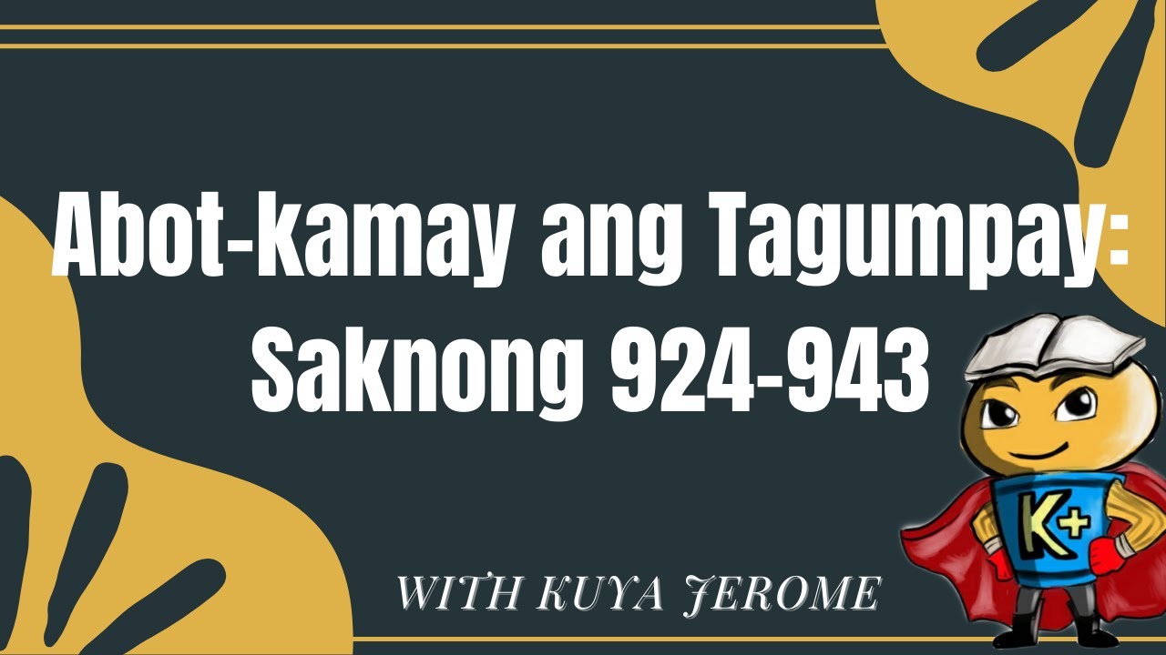 Putar video Abot-Kamay ang Tagumpay: Pagbabasa Ng Mga Saknong 924-943 ng Ibong Adarna sekarang Abot-Kamay ang Tagumpay: Pagbabasa Ng Mga Saknong 924-943 ng Ibong Adarna