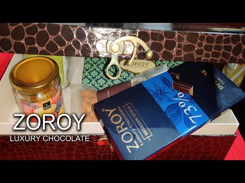 ZOROY Luxury Chocolate gift box unboxing | OmmiVari Vantalu