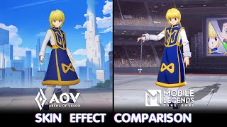 Download lagu Kurapika (AOV) VS Kurapika (MLBB) : Skin Effect Comparison | Hunter X Hunter Collab mp3