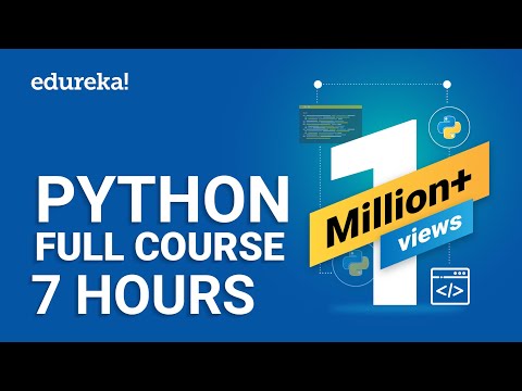 , title : 'Python Tutorial For Beginners | Python Full Course From Scratch | Python Programming | Edureka'