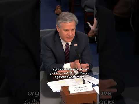 FBI Director Christopher Wray urges Congress to renew FISA Shorts