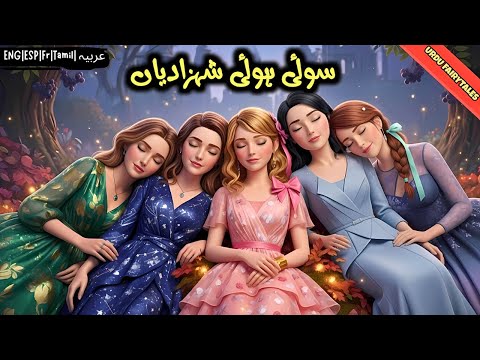 The Sleeping Princesses || سوئی ہوئی شہزادیاں || Urdu Fairytales || Fairy Tale Stories @pariflixx