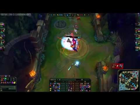 Faker Xin Zhao 1 Vs 3 Outplay