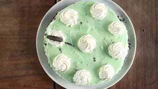Girl Scout Cookie Hack: Thin Mint Ice Cream Sprinkle Tart