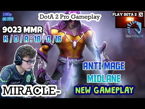 😱 MIRACLE ANTI MAGE MIDLANE | CARRY - MID - NEW GAMEPLAY - NO DEATH