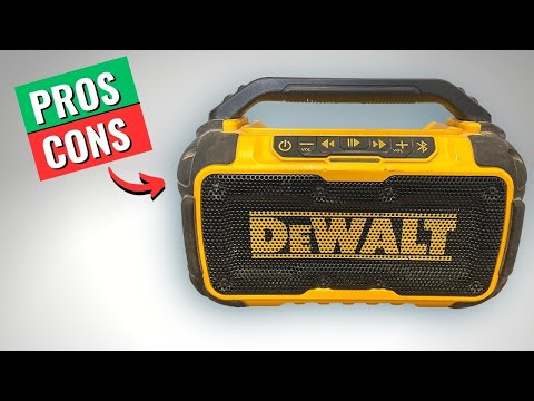 The ONLY Flaw On The DEWALT Bluetooth Speaker