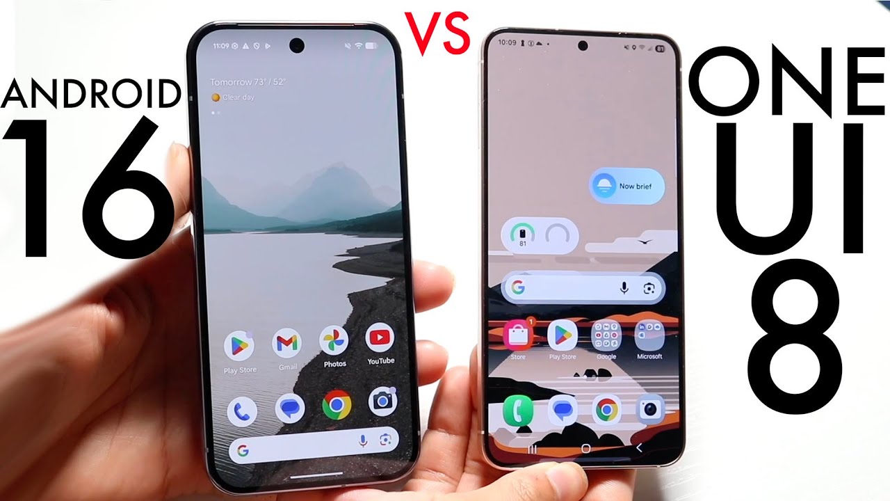 One UI 8 Vs Android 16! (Comparison) (Review)