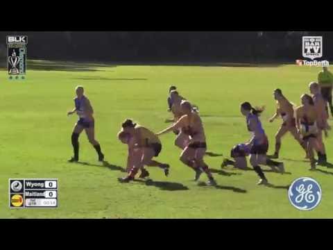 2016 BDAFL GE Women's Full Match Replay - Wyong Lakes v Maitland Saints