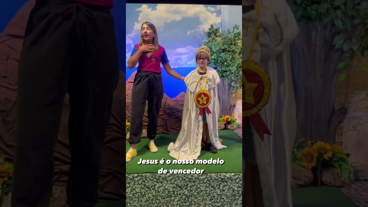 Evangelismo de Crianças- Jesus é o nosso modelo de Vencedor