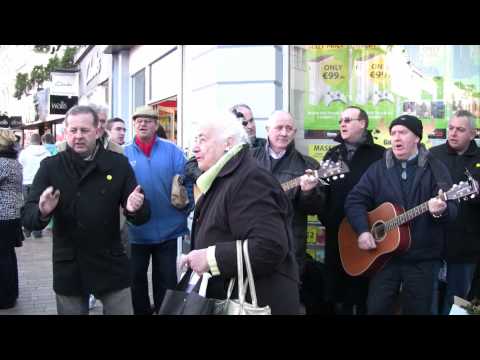 Cork Carol Singers on Patrick Street