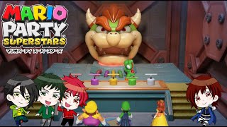 【４人実況】マリパリメイクのミニゲームで遊びまくる【マリオパーティ スーパースターズ】